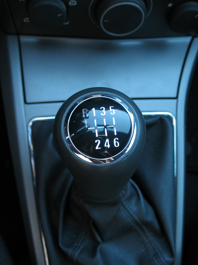 Manual Gear Close-Up.